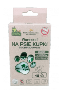 WORKI NA PSIE ODCHODY (KOMPOSTOWALNE I BIODEGRADOWALNE) 45 szt - FROGGY