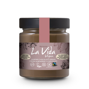 KREM MIGDAŁOWO - CZEKOLADOWO - DAKTYLOWY FAIR TRADE BEZGLUTENOWY BIO 200 g - LA VIDA VEGAN