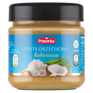PASTA ORZECHOWA KOKOSOWA BEZGLUTENOWA 190 g - PRIMAVIKA