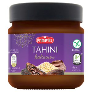 TAHINI KAKAOWE BEZGLUTENOWE 185 g - PRIMAVIKA