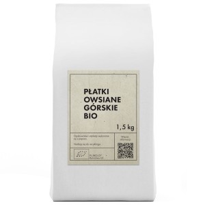 PŁATKI OWSIANE GÓRSKIE BIO 1,5 kg - THE PLANET
