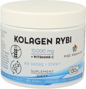 Kolagen rybi 130 g - Pięć Przemian