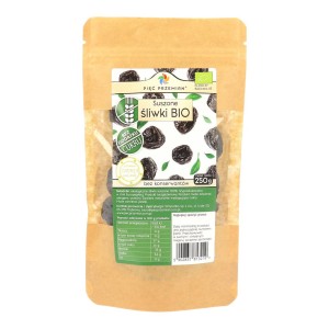 Śliwki suszone BIO 250 g - Pięć Przemian