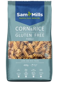 Makaron bezglutenowy kukurydziano-ryżowy świder 400 g - Sam Mills
