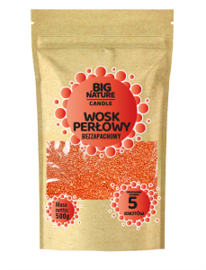 Wosk Perłowy Koralowy 500g