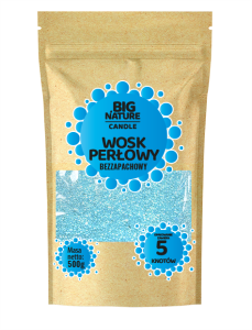 Wosk Perłowy Błękitny 500g