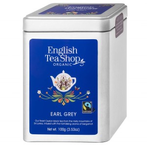 Herbata Earl Grey sypana w puszce 100g BIO ENGLISH TEA SHOP