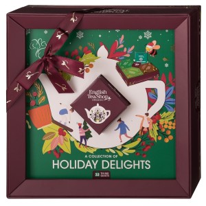 Zestaw herbat Holiday Delight w 4 różnych smakach BIO 70g BN ENGLISH TEA SHOP