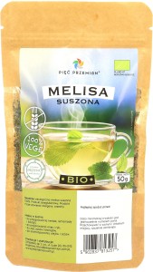 Melisa suszona BIO 50 g - Pięć Przemian
