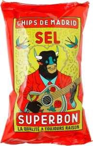 Chipsy SUPERBON solone bezglutenowe 135g