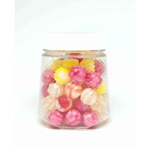 Landrynki OWOCOWE KULECZKI ze stewią bez cukru 160g (słoik) AKA