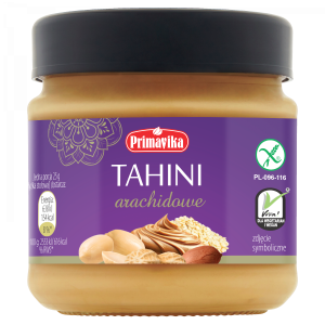 Tahini arachidowe 185g PRIMAVIKA