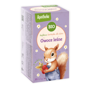HERBATKA BAJKOWA DLA DZIECI - OWOCE LEŚNE Z MALINĄ BIO (20 x 1,5 g) 30 g - APOTHEKE