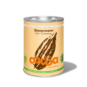 CZEKOLADA DO PICIA CYNAMONOWA BEZGLUTENOWA BIO 250 g - BECKS COCOA