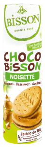CIASTKA MARKIZY Z KREMEM ORZECHOWYM BIO 300 g - BISSON