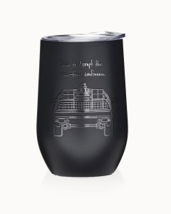 KUBEK TERMICZNY Z POKRYWKĄ EXTRA FLY 420 ml - CHIC-MIC