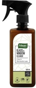 Płyn do mycia szkła i okien z wodą miętową glass and window, limonkowy 500 ml MAYERI