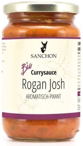 Sos curry Rogan Josh BIO 330 ml SANCHON