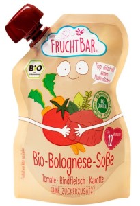 Sos bolognese dla dzieci po 12 miesiącu życia BIO 190 g FRUCHTBAR