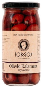 Oliwki kalamata drylowane 360/180g IORGOS