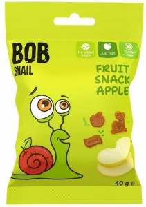 Przekąska jablko 40g BOB SNAIL