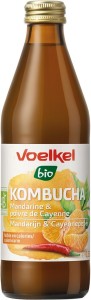 Kombucha mandarynka-cayenne BIO 330 ml VOELKEL
