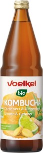 Kombucha limonka-imbir BIO 750 ml VOELKEL