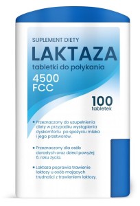 Laktaza 100 tabletek DOMOS