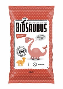 Chrupki kukurydziane o smaku ketchupowym  CIBIBEZGL. BIO 50 g