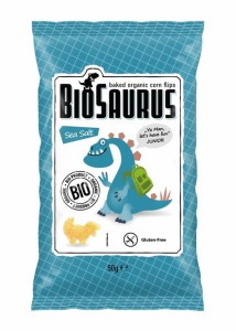 Chrupki kukurydziane z solą morską BEZGL. BIO 50 g CIBI