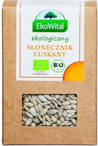 Słonecznik łuskany BIO 180 g EKOWITAL