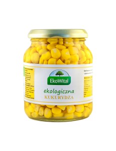 Kukurydza w zalewie BIO 340 g / 230 g