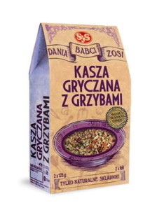 Kasza gryczana z grzybami, cebulką i tymiankiem SYS