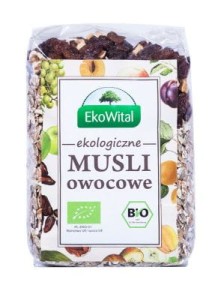 Musli owocowe 25% BIO 300g EKOWITAL