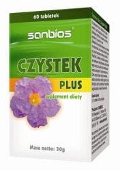 Czystek Plus 60 tabl. - Sanbios-suplement diety SANBIOS