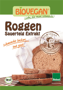 ZAKWAS CHLEBOWY ŻYTNI W PROSZKU BIO 30 g - BIO VEGAN