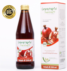 SOK Z GRANATU BIO 330 ml - MEDICURA