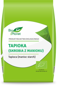 TAPIOKA (SKROBIA Z MANIOKU) BEZGLUTENOWA BIO 400 g - BIO PLANET