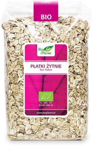 PŁATKI ŻYTNIE BIO 600 g - BIO PLANET