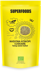 NASIONA KONOPI ŁUSKANE BIO 200 g - BIO PLANET