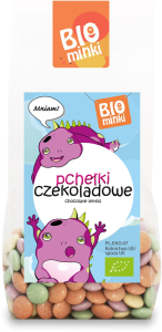 PCHEŁKI CZEKOLADOWE BEZGLUTENOWE BIO 100 g - BIOMINKI
