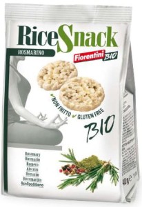 KRĄŻKI RYŻOWE Z ROZMARYNEM BEZGLUTENOWE BIO 40 g- FIORENTINI