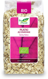 PŁATKI JĘCZMIENNE BIO 300 g - BIO PLANET