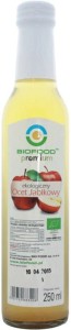 OCET JABŁKOWY NIEFILTROWANY BIO 250 ml - BIO FOOD
