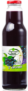 SOK Z ARONII BIO 750 ml - OWOCOWE SMAKI