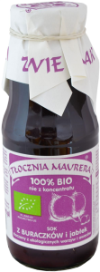 SOK BURACZKOWY Z JABŁKIEM BIO 300 ml - TŁOCZNIA MAURERA