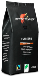 KAWA ZIARNISTA ESPRESSO FAIR TRADE BIO 1 kg - MOUNT HAGEN