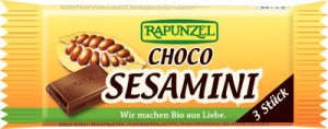 SEZAMKI W CZEKOLADZIE BIO 27 g - RAPUNZEL