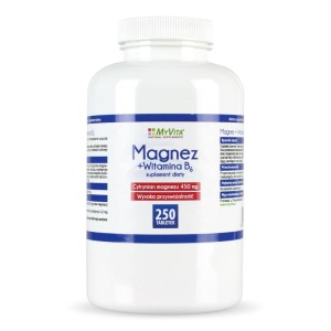 Magnez + witamina B6 - 250 tabletek MyVita