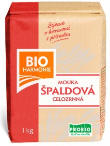 Mąka orkiszowa (drobno mielona) typ 1850 Graham 1kg BIOHARMONIE